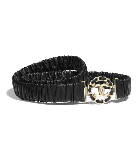 chanel stretch belt